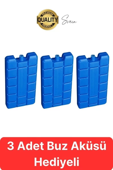 Premium Soğuk Sıcak Termal Piknik Kamp Çantası Yemek Taşıma Yalıtımlı Piknik Termos Buz Aküsü Hediye - 7