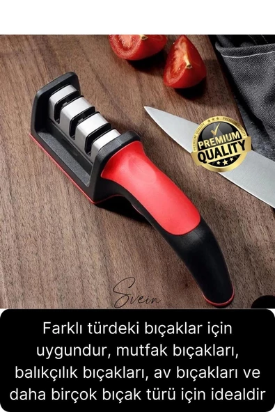 Profesyonel Bileme Aleti 3 Açılı Aşamalı Çok Fonksiyonlu Elmas Seramik Tungsten Çelik El Bıçakları - 4