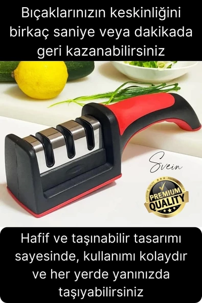 Profesyonel Bileme Aleti 3 Açılı Aşamalı Çok Fonksiyonlu Elmas Seramik Tungsten Çelik El Bıçakları - 5