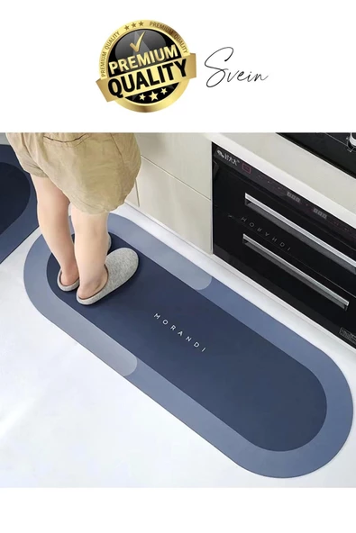 Süper Emici Uzun Büyük Boy Duş Banyo Mat Kaymaz Halı Kilim Basit Mutfak Yumuşak Kapı Küvet Ev - 6