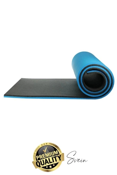 Premium Yoga Pilates Spor Konforlu Taşıma Askılı Çift Taraflı Çadır Uyku Kamp Matı Yer Minderi - 3