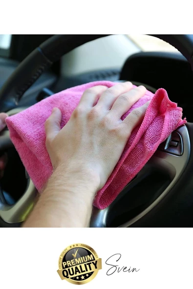 4'lü Çok Amaçlı Kaliteli Mikrofiber Süper Emici Silme Kurulama Toz Bezi Cam Mutfak Temizlik Renkli - 5