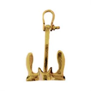 Anahtarlık Drenot Çıpa 80Mm Pirinç Döküm - 7