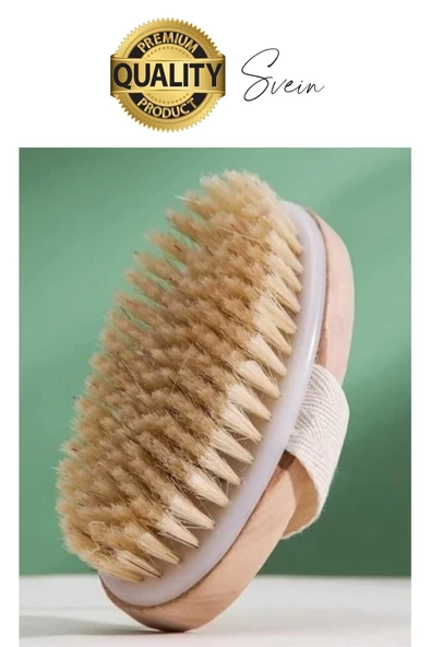 %100 Doğal At Kılı Çatlak Karşıtı Banyo Peeling Fırçası Kese Ölü Deriden Arındırır - 2