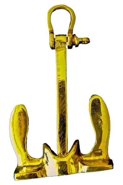 Anahtarlık Drenot Çıpa 80Mm Pirinç Döküm - 3