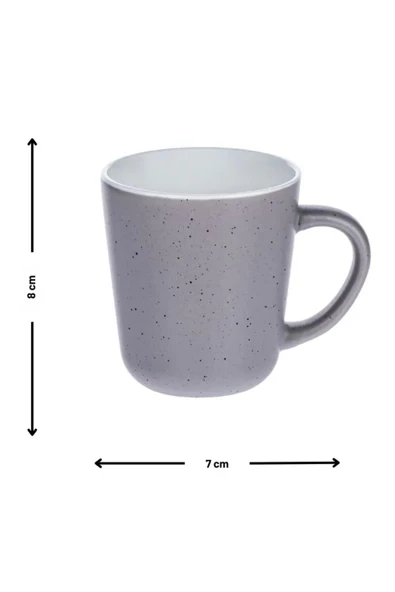 Premium Özel Üretim Seramik Kupa Bardak Dayanıklı Yıkanabilir Sıcak Soğuk Çay Kahve Gündelik Mug - 5