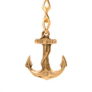 Anahtarlık Çıpa Halatlı Pirinç Döküm - 9