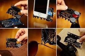 Ninja Wallet 18 İn 1 Credit Card Multi Tool Kit