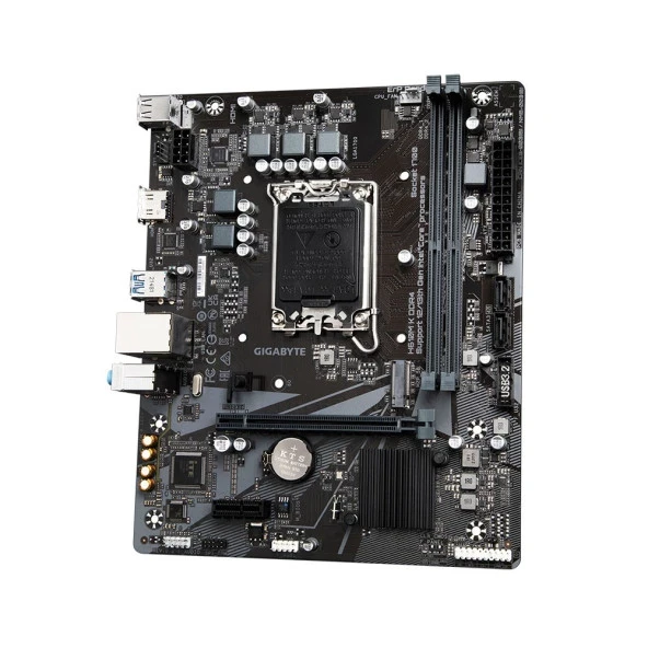 Gigabyte H610M-K-DDR4 Intel H610 3200 MHz DDR4 Soket 1700 mATX Anakart - 2