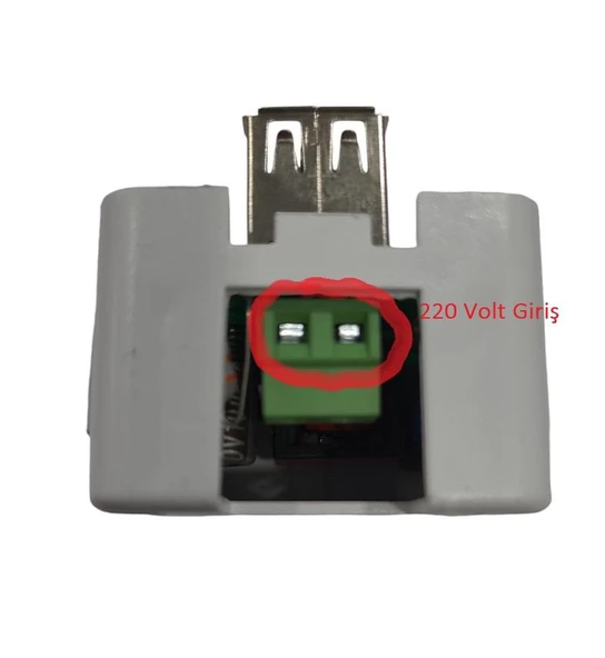 Nead Multima Gri İkili USB Şarj Prizi Type A+ Type C - 2