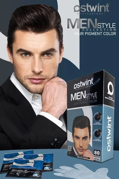 OSTWİNT PİGMENT COLOR SHAMPOO NO:80 KOYU SİYAH