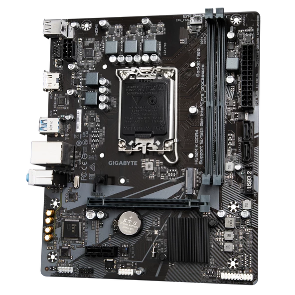 Gigabyte H610M-K Intel LGA1700 DDR4 Micro ATX Anakart - 4