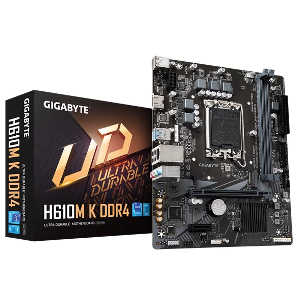 Gigabyte H610M-K Intel LGA1700 DDR4 Micro ATX Anakart