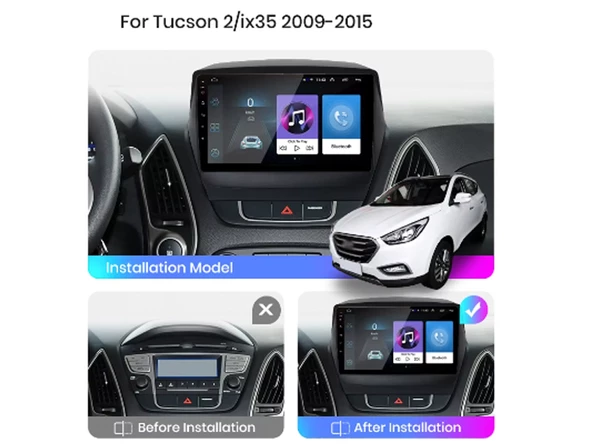 Hyundai ix35 Multimedya (2010-2015) 2 GB RAM 32 GB Hafıza 4 Çekirdek Cadence - Resim 11