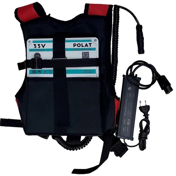 Polat Zeytin Hasat Makinası Lityum Sırt Çantalı Batarya 33V - 5