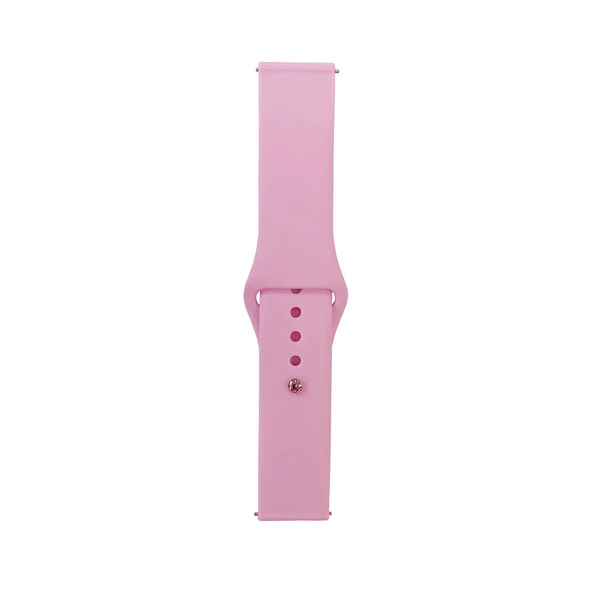 Galaxy Watch 42mm Band Serisi 20mm Klasik Kordon Silikon Strap Kayış - 8