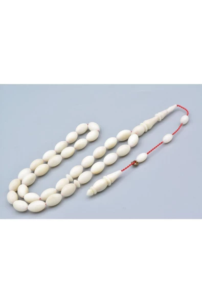 Mehmet Erbabacan İmzalı Beyzi Kesim Narçıl Tesbih - Resim 2