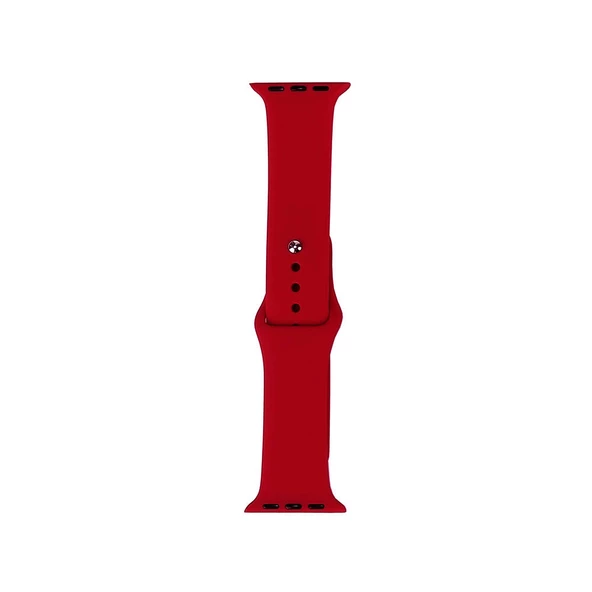 Apple Watch 44mm Band Serisi Klasik Kordon Silikon Strap Kayış - 11