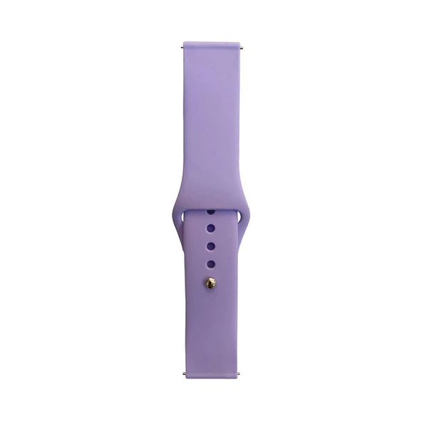 Galaxy Watch 42mm Band Serisi 20mm Klasik Kordon Silikon Strap Kayış - 7