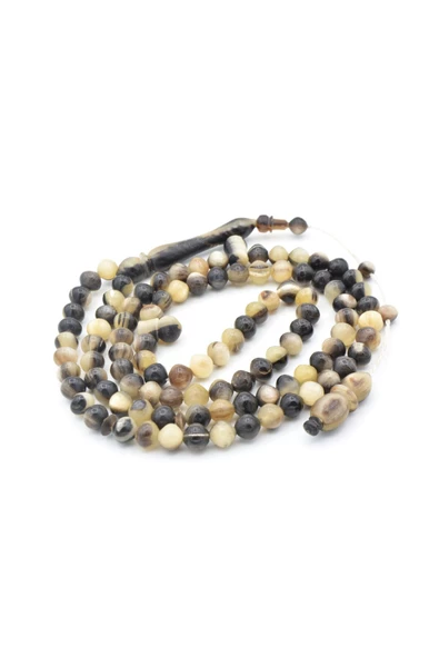 Sistemli Sığırcık Kesim 99 luk Koç Boynuzu Tesbih - Resim 4