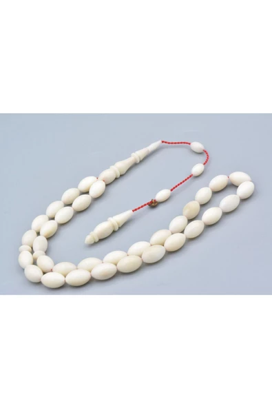 Mehmet Erbabacan İmzalı Beyzi Kesim Narçıl Tesbih - Resim 3