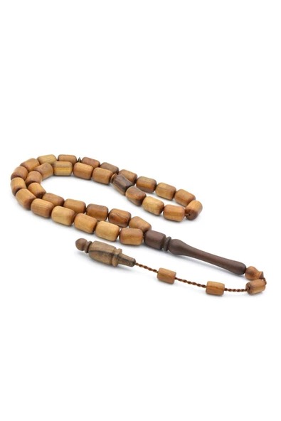 Usta İşi Sistemli İri Boy Kapsül Kesim Sakız Ağacı Tesbih ürün görseli 1