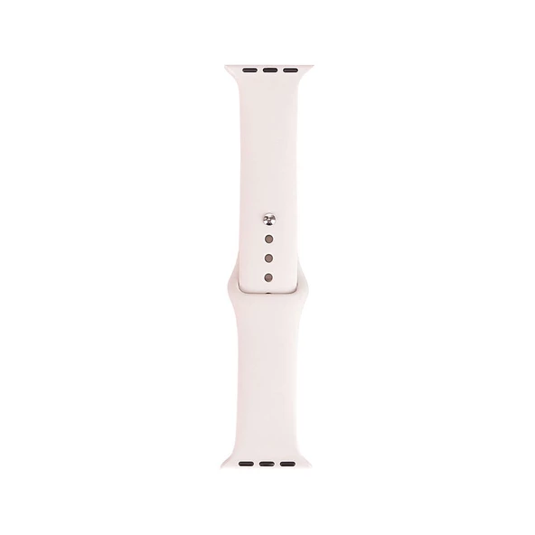Apple Watch 44mm Band Serisi Klasik Kordon Silikon Strap Kayış - 3