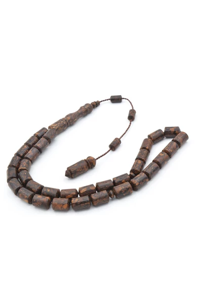 Sistemli Kapsül Kesim İri Boy Mis Kokulu Kahve Tesbih - 2