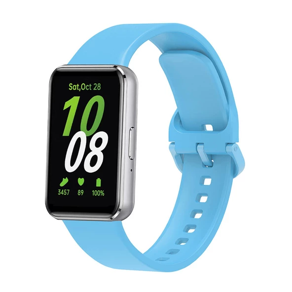 Galaxy Fit 3 Silikon Kordon  KRD-110 Strap Kayış - 6