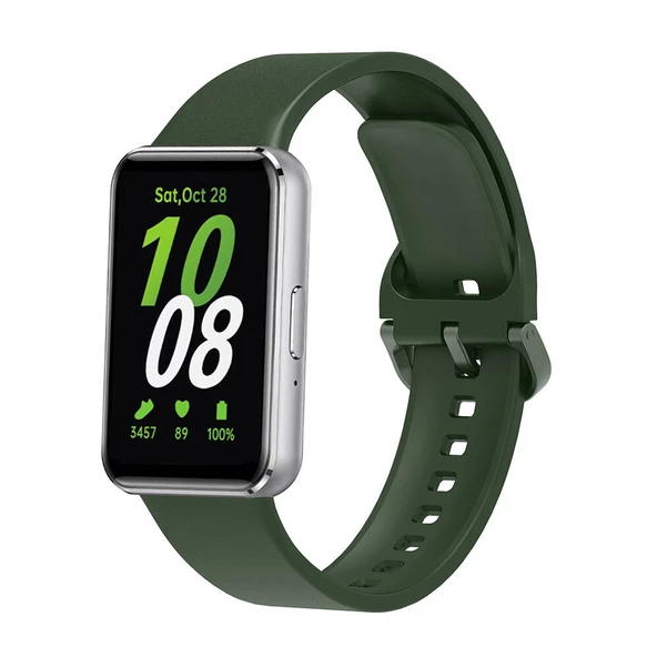 Galaxy Fit 3 Silikon Kordon  KRD-110 Strap Kayış - 9