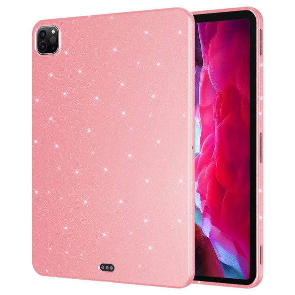 iPad Pro 11 2018 Simli Parlak Görünümlü  Tablet Koton Kılıf - 4
