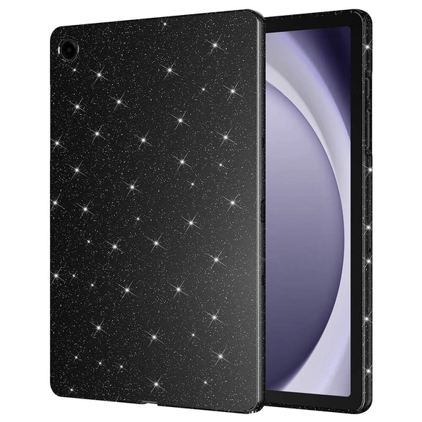 Galaxy Tab A9 Plus Simli Parlak Görünümlü  Tablet Koton Kılıf - 5