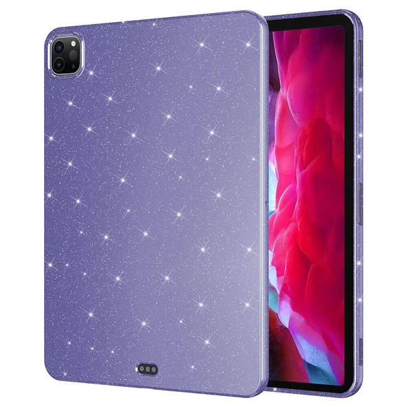 iPad Pro 11 2018 Simli Parlak Görünümlü  Tablet Koton Kılıf - 3
