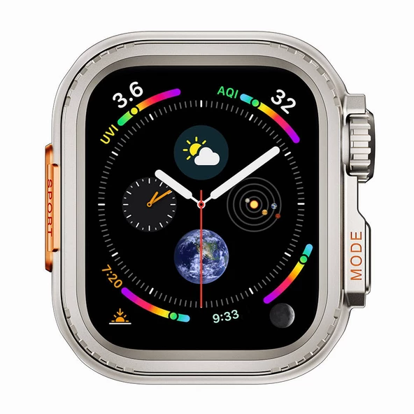 Apple Watch 44mm to Apple Watch Ultra 49mm Kasa Dönüştürücü  Watch Gard 33 - 5