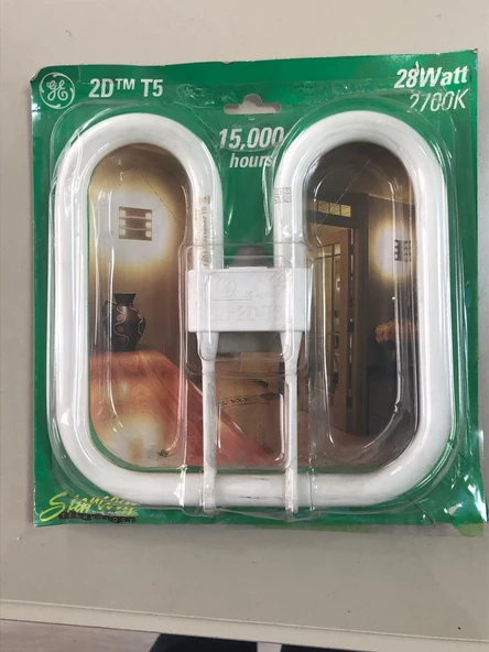 GENERAL ELC. F282D/827/4P  FLORESAN 28W 2700K SARI 2250 LÜMEN - 3