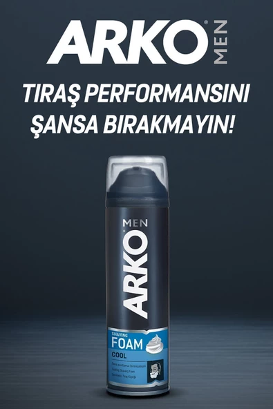 Arko Men Cool 200 ml 4 Adet Tıraş Köpüğü - 2