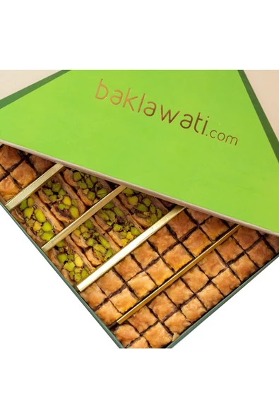 Antep Fıstıklı Kuş Dili Baklava (800 G)