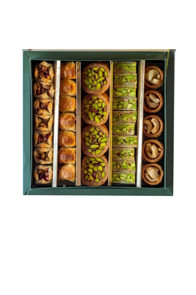 Antep Fıstıklı Kadayıflı Karışık Tatlı Kutusu (400G) - 2