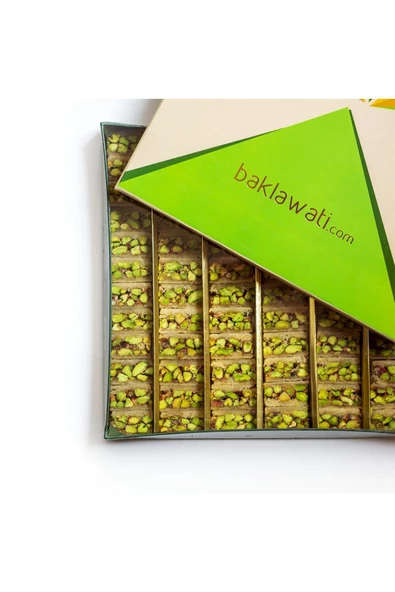 Soğuk Tepsi Kadayıflı Fıstıklı Baklava Belluriye (400G)