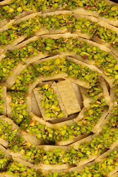 Soğuk Tepsi Kadayıflı Fıstıklı Baklava Belluriye (400G) - 3