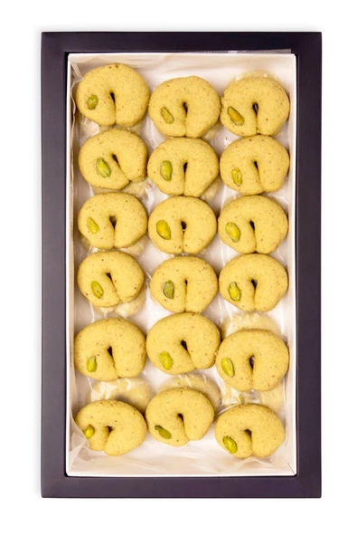 Lüks Antep Fıstıklı Un Kurabiyesi ( Gureybe ) (400GR) - 6