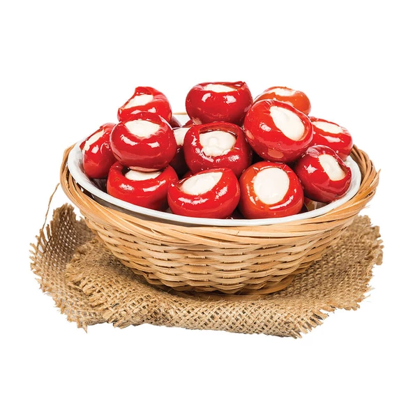 Sosero Peynir Dolgulu Kiraz Biber 290 gr Cam Kavanoz - 2