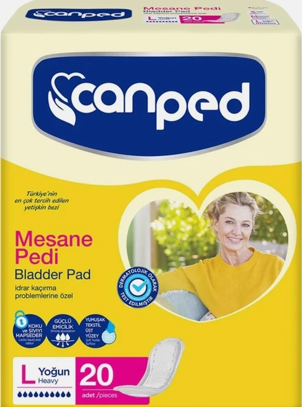 Canped Mesane Pedi Yoğun L Beden 80 Adet - 3