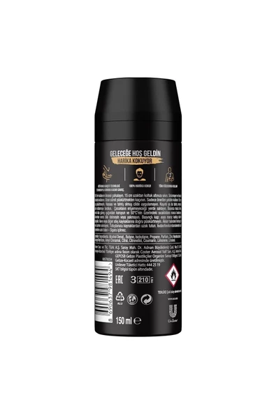 Axe Dark Temptation 150 ml 6 Adet Erkek Deodorant - 5