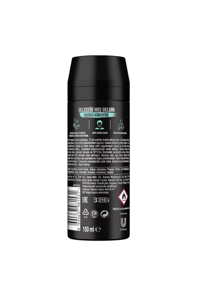 Axe Apollo 150 ml 4 Adet Erkek Deodorant - 8