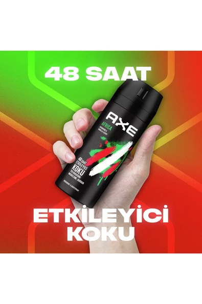 Axe Africa 3 Adet 150 ml Erkek Deodorant - 3