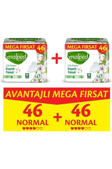 Molped Pure Soft Mega Fırsat Normal Ultra 92 Li