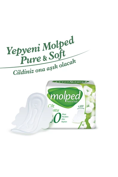 Molped Pure & Soft Normal Hijyenik Ped Mega Fırsat 46'lı 2 Adet - 8