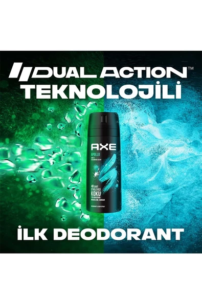 Axe Apollo 150 ml Erkek Deodorant - 6