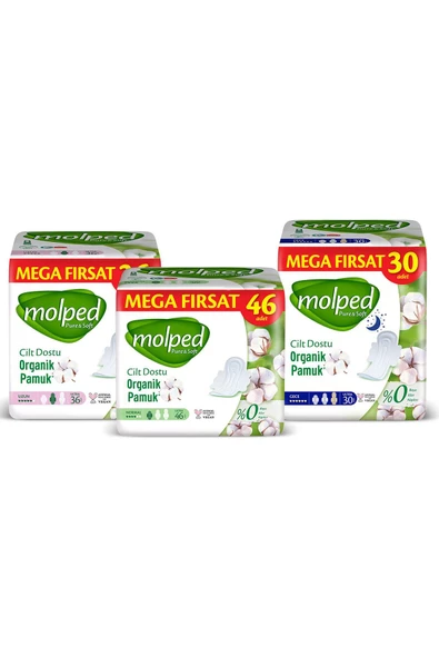 Molped Pure&soft Hijyenik Ped Süper Mega Paket 112 Adet - 2